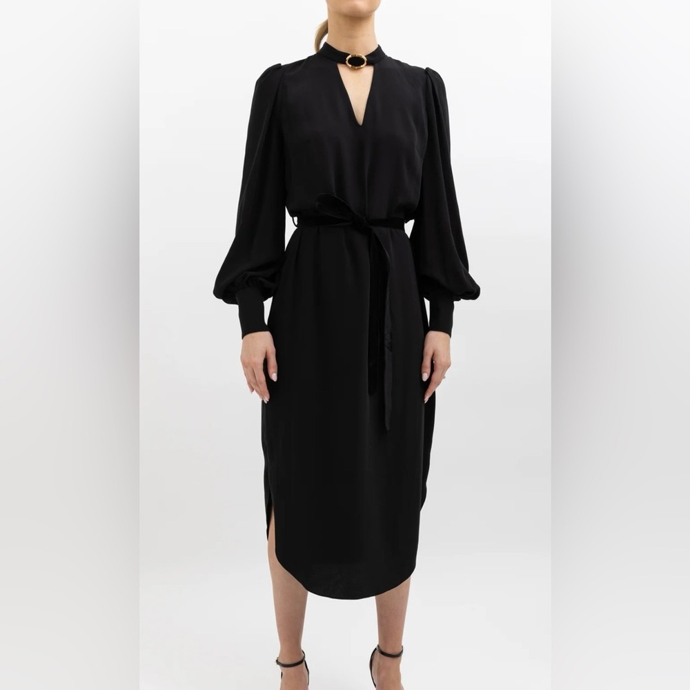 Black Buckle Collar Zimmerman Dress Size US 4